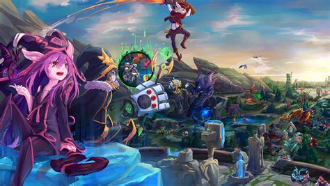 4K Ultra HD League of Legends Wallpaper - Tristana, Veigar, Lulu by ...