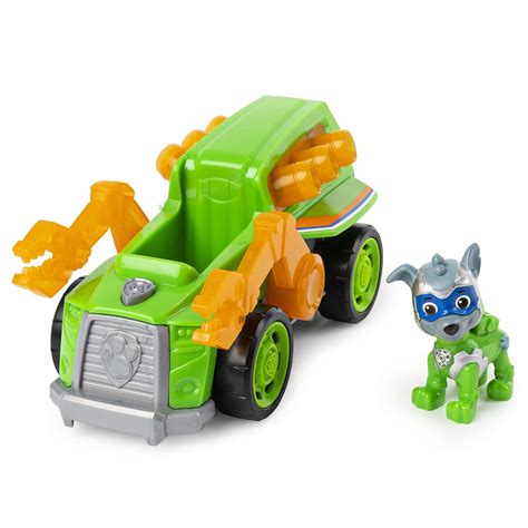 Paw Patrol, Mighty Pups Super Paws Deluxe Vehicle with Lights and Sound ...