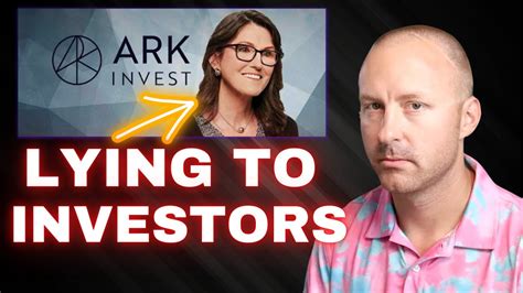 Cathie Wood and Ark Invest are LYING to Investors (Ark Venture Fund ...