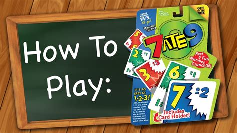 How to Play: 7 Ate 9 - YouTube