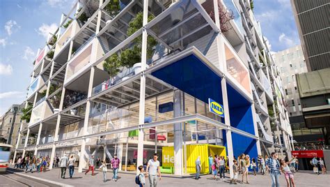 IKEA reveals plans for car-free store wrapped in greenery – Free Autocad Blocks & Drawings ...