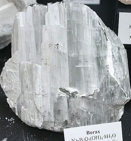 Borax Mineral Information and Facts, Sources and Ores of Borates