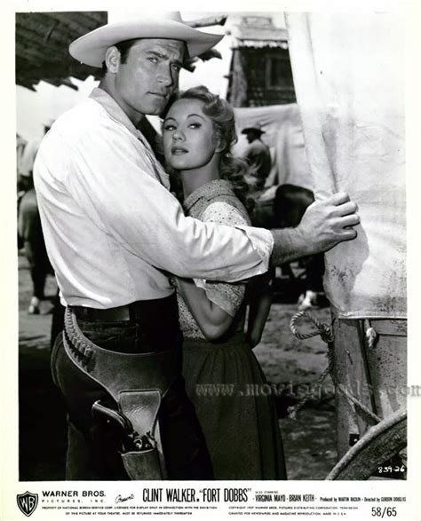 Fort Dobbs Movie Posters From Movie Poster Shop | Clint walker, Clint ...