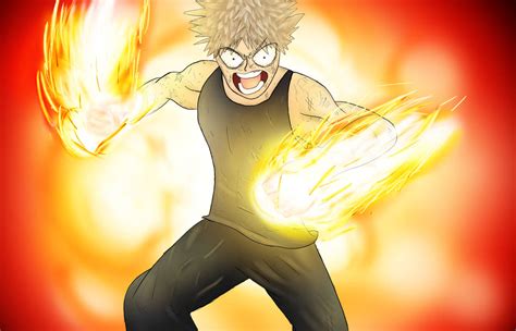 Awakened Bakugo by SaberSin on DeviantArt