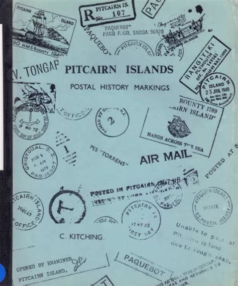 BOOK PITCAIRN ISLAND 1976 PITCAIRN ISLANDS POSTAL HISTORY MARKINGS by Kitching £7.19 - PicClick UK