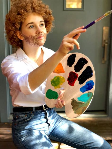 Bob Ross Costume for Halloween 2024