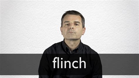 How to pronounce FLINCH in British English - YouTube