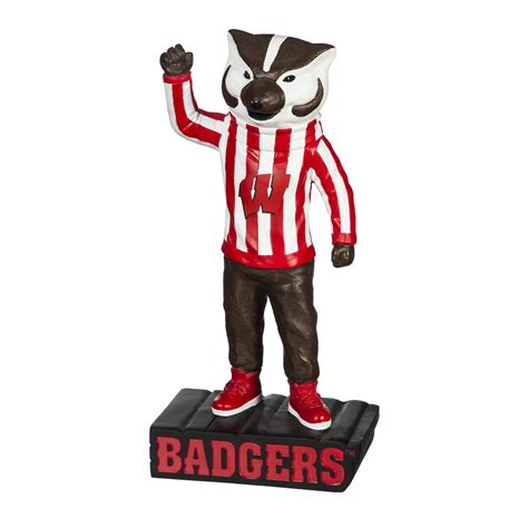 Wisconsin Badgers Bucky 12" Mascot Statue | eBay