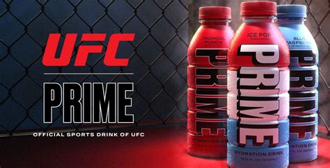 PRIME Becomes Official Sports Drink Of UFC - Ministry of Sport