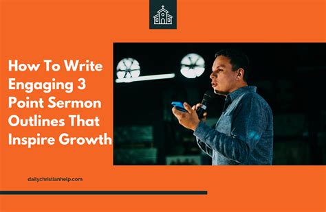 Create Engaging 3 Point Sermon Outlines That Inspire Growth