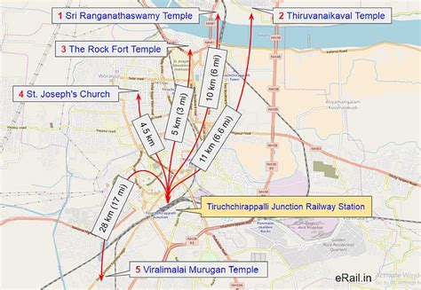 18+ Top Tiruchirappalli Trichy Map