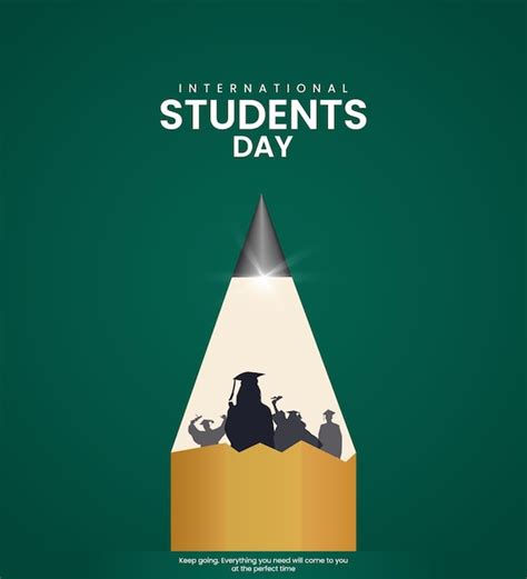 Premium Vector | International Students Day World Students Day creative ...