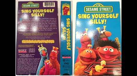 Sesame Street Sing Yourself Silly Vhs Closing