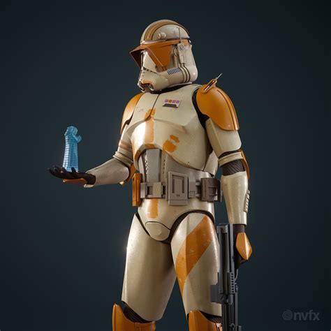 STL file Commander Cody Order 66 Figurine Star Wars ⭐・3D printing model ...