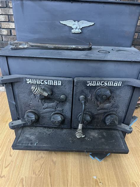 Cast Iron Wood Burning Heater Made By Atlanta Stove Works The Huntsman for Sale in Lilburn, GA ...