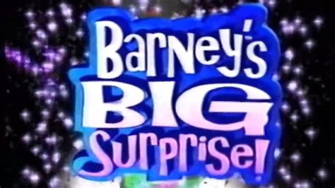 Barney’s Big Surprise! Live On Stage (1998) - Intro - YouTube