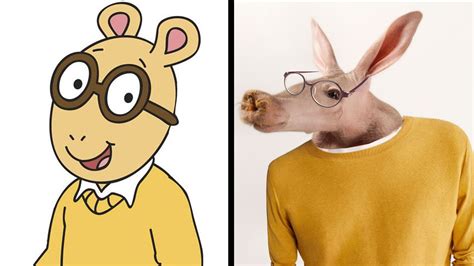 Top 6 “Arthur” Characters In Real Life | Arthur characters, Arthur cartoon, Real life