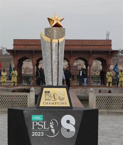 PCB Unveils New PSL 8 Trophy - INCPak