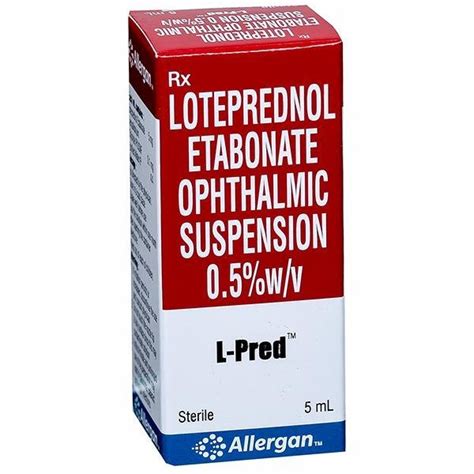 Loteprednol Etabonate Ophthalmic Suspension - Loteprednol Solution ...