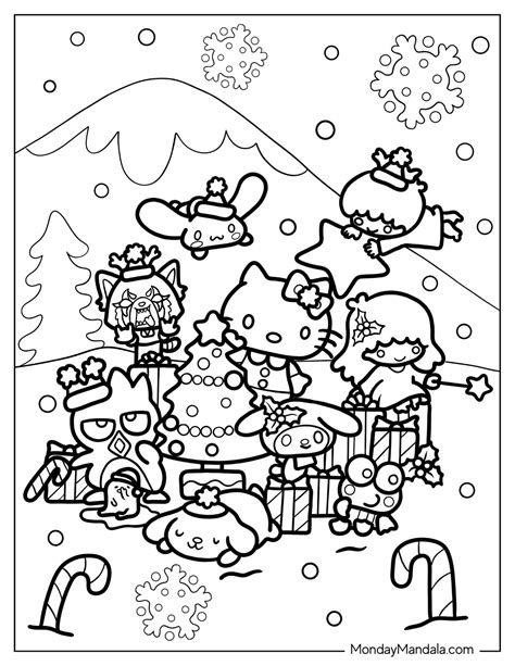 Sanrio Characters Coloring Pages