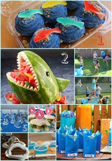 Host the Ultimate Shark Party for Kids with Great Blue Cupcakes! - I ...