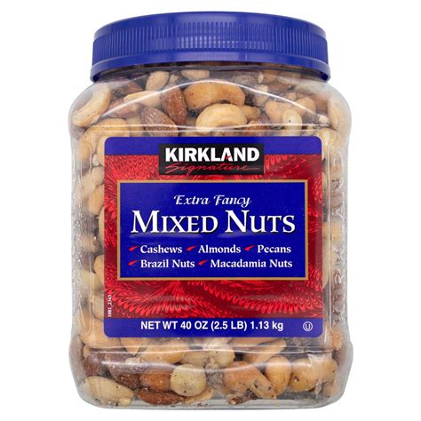 Kirkland Signature Extra Fancy Mixed Nuts — Snackathon Foods