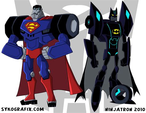 Superman Batman Transformers by ninjatron on DeviantArt