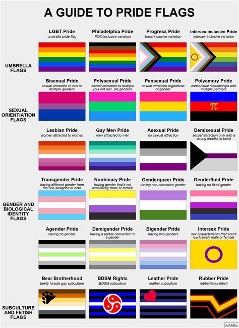 A guide to Pride flags : r/vexillology