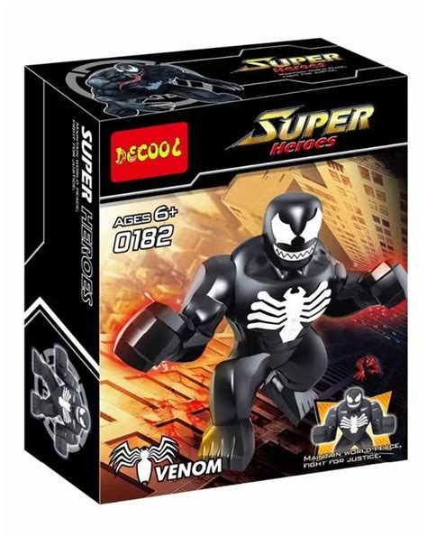 7cm Big Venom Spiderman Action 0182 Block Figure Building Toys ...