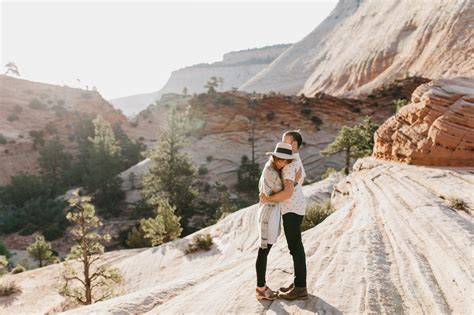 ZION NATIONAL PARK / HONEYMOON SESSION — Luke and Mallory | Portland ...