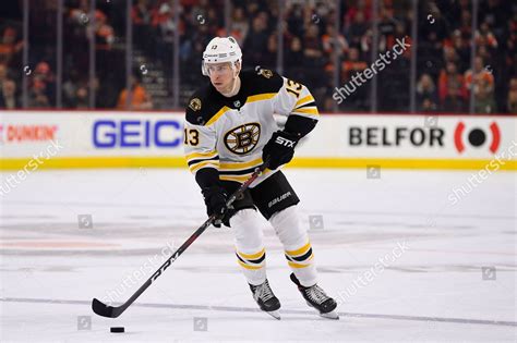 Boston Bruins Charlie Coyle Action During Editorial Stock Photo - Stock ...