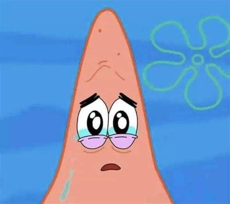 Patrick Sad by zmcdonald09 on DeviantArt