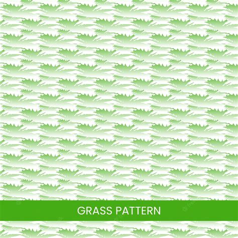 Premium Vector | Vector grass pattern background template