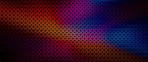 Download wallpaper 2560x1080 colorful, black dots, abstract, dual wide ...