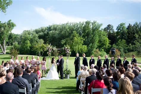 An Outdoor Ceremony at Denver Country Club