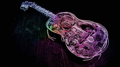 Amazing Neon Wallpaper Music Notes Pictures