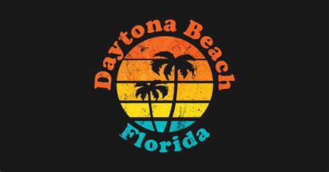 Daytona Beach Florida - Daytona Beach - Long Sleeve T-Shirt | TeePublic