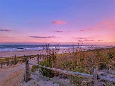 Sunset in Surf City, Long Beach Island NJ Photograph by Jason Schack - Fine Art America