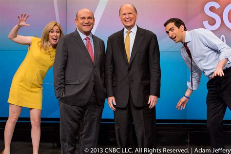 CNBC's Becky Quick and Andrew Ross Sorkin photo bomb Steve… | Flickr