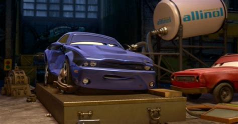 Dan the Pixar Fan: Cars 2: Damaged Rod "Torque" Redline