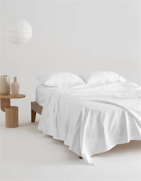 Organic 1000TC White Cotton Sheet Set | Luxury - Linen Boutique