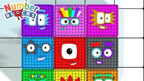 Numberblocks 1,000 to 100,000 Cube - Count to 100,000 Song - Learn to Count Big Numbers! part 9 ...