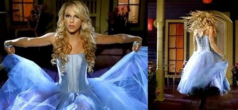 Taylor Swift Our Song Blue Dress