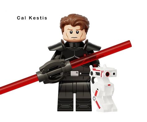 Cal Kestis Star Wars Minifigures fit Lego