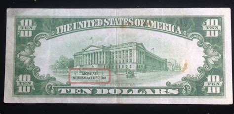 1928 $10 Gold Certificate Circulated