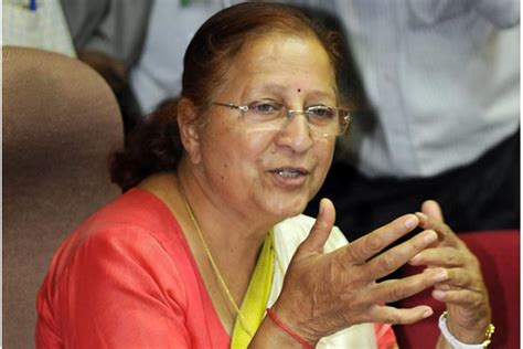 Sumitra Mahajan calls for women reservation bill, but mum on action