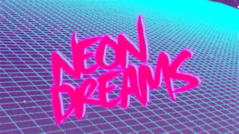 Download Pink Retro Neon Dreams Wallpaper | Wallpapers.com