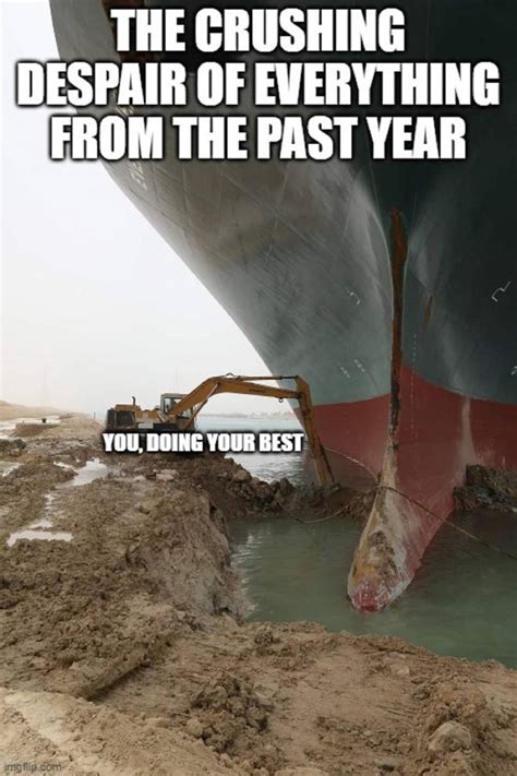 19 of the best Suez Canal memes: Boaty McStuck Face