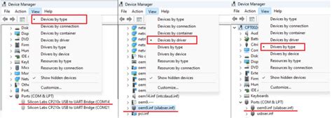 Assume interface is the right post. Trying to install CP210x drive ...