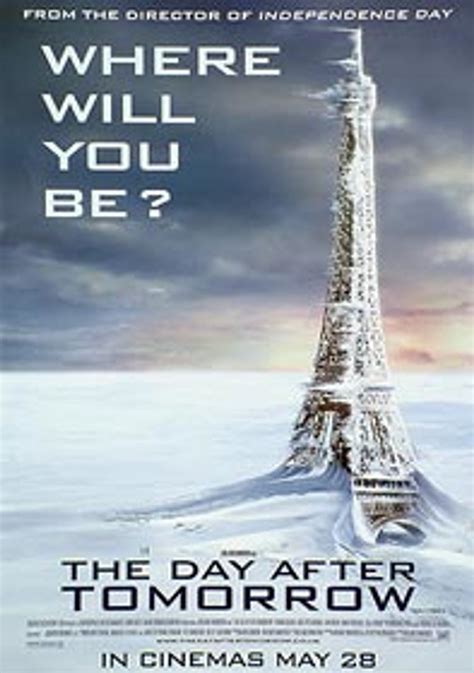 THE DAY AFTER TOMORROW (Eiffel Tower) (DOUBLE SIDED) POSTER buy movie posters at Starstills.com ...